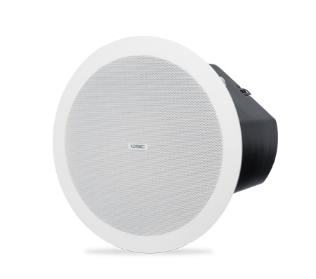 QSC (Pair) Shallow Ceiling Speaker 60W/70V/110V - 6