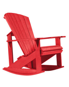 ADIRONDACK ROCKER:RED