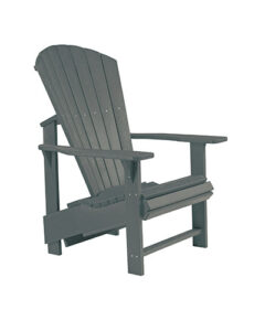 UPRIGHT ADIRONDACK:SLATE GREY