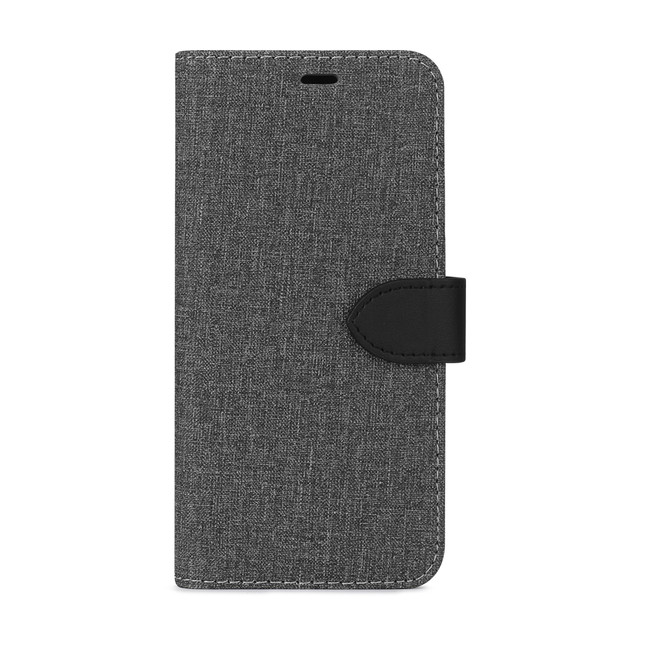 Blu Element - 2 in 1 Folio Case Gray/Black for Samsung Galaxy A10e