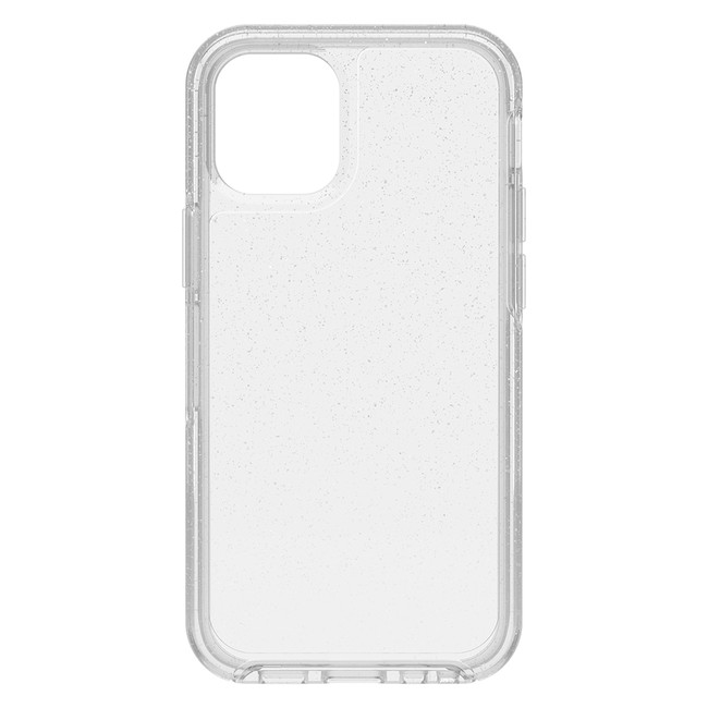 Otterbox - Symmetry Clear Protective Case Silver Flake for iPhone 12 mini