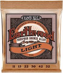 Ernie Ball Earthwood Phosphor Bronze Light 11-52