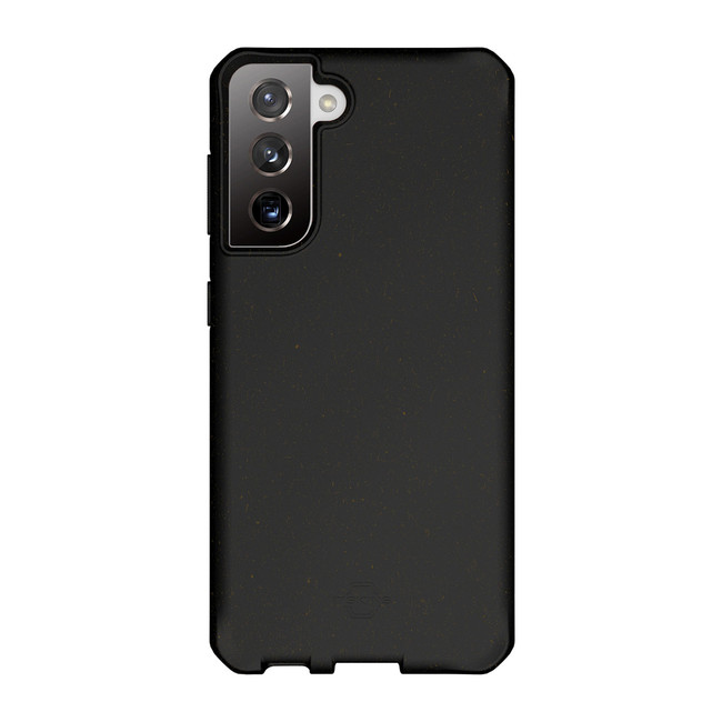 Feronia Bio - Terra DropSafe Biodegradable Case Black for Samsung Galaxy S21+ - This Case Plants 1 Tree