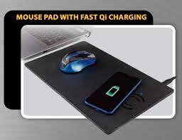 MAESTRO MOUSE PAD WITH BUILT - IN - FAST WIRELESS CHARGER