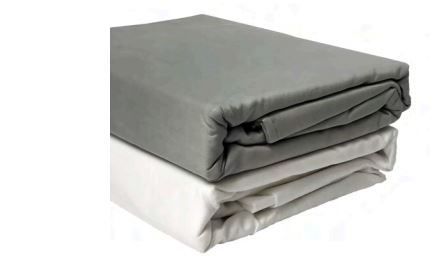 TC-450 100% Combed Cotton Solid Sheet Set. Fits up to 173 Mattress
