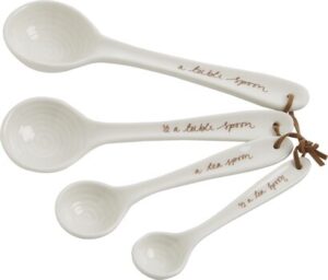 MULTICOLOR MEASURING SPOONS (SET 0F 4)