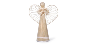 Natural Abaca Praying Angel Statue