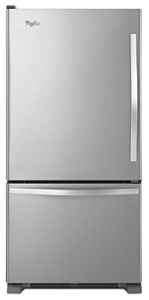 BOTTOM MOUNT REFRIGERATOR STAINLESS STEEL