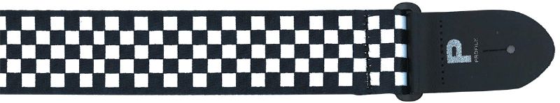PROFILE 2 Polyester Guitar Strap CHECKERED