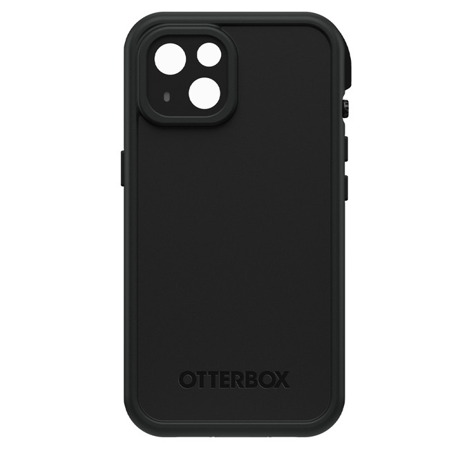 Otterbox - Fre for MagSafe Waterproof Case Black for iPhone 14 Plus