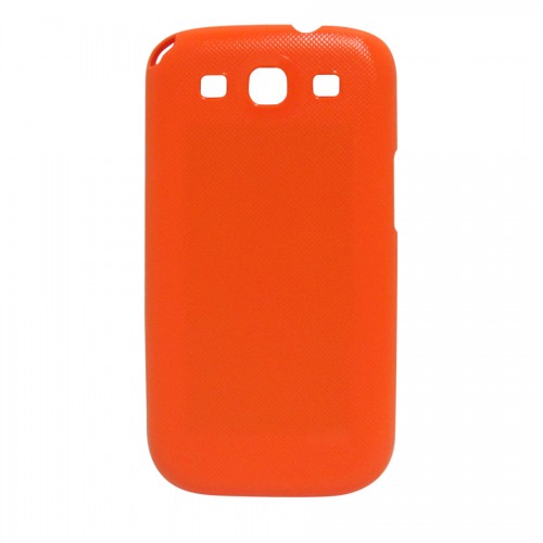 Caseco Samsung Galaxy S III Polycarbonate case w/ Screen Protector - Orange