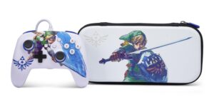 Power A Enhanced Wierd Controller + Slim Case For Nintendo Switch - Master Sword