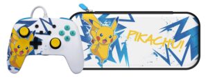 Power A Enhanced Wired Controller + Slim Case For Nintendo Switch - Pikachu High Voltage