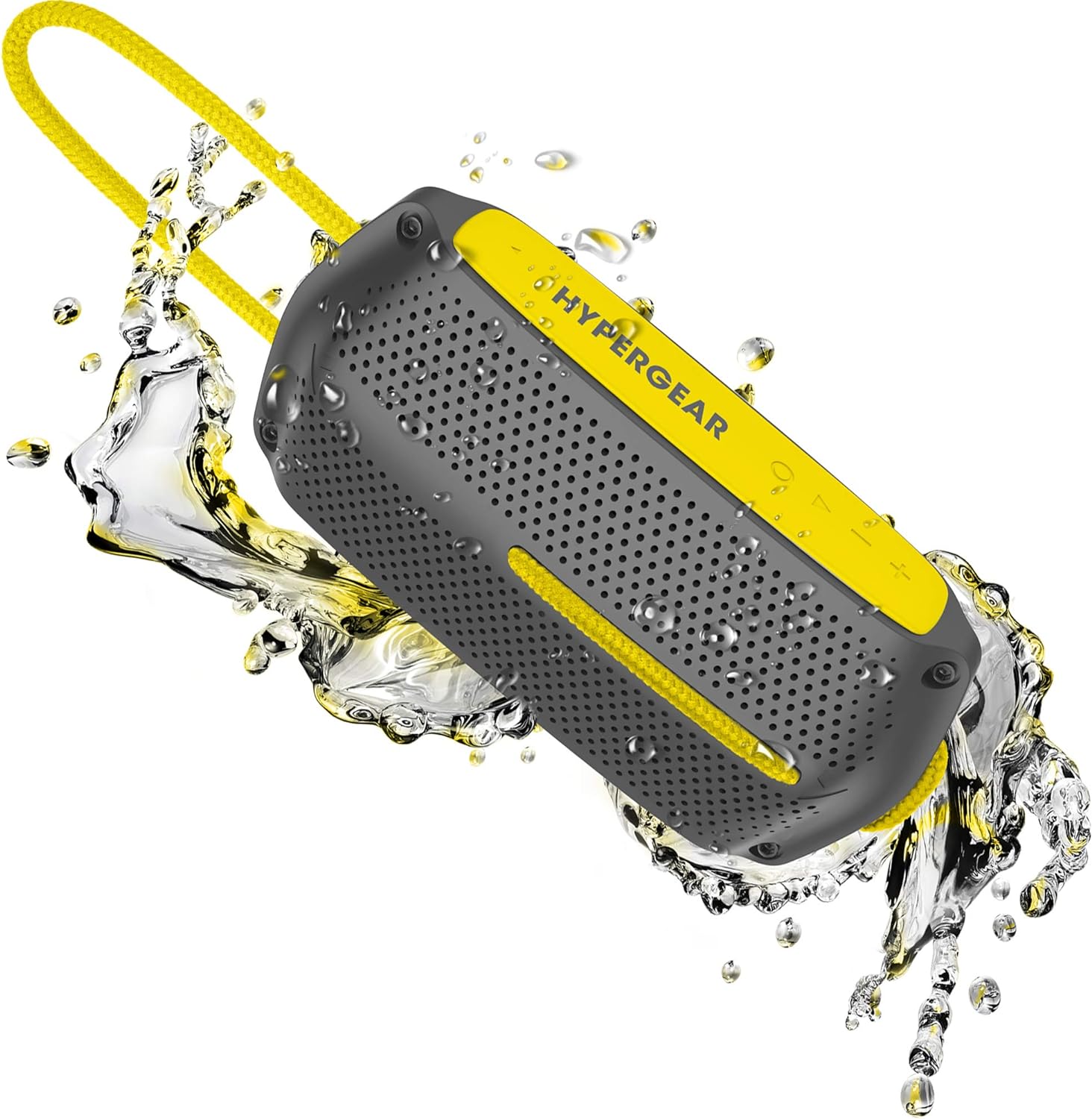 HyperGear Speaker Bluetooth 10W Waterproof IPX4 - Yellow