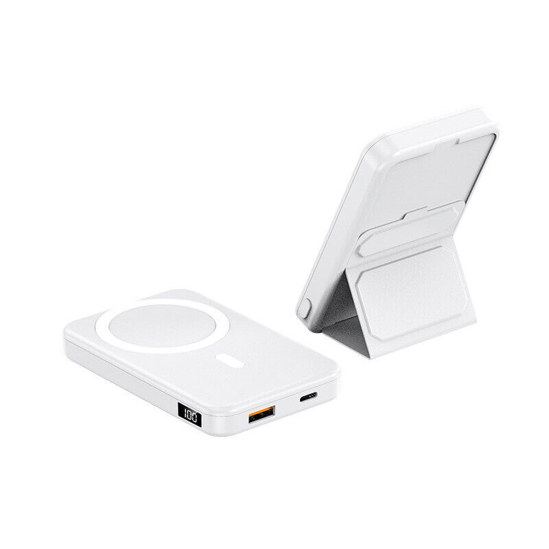 Rockstone 10000 Mah MagSafe Wireless Charging Power Bank with kickstand