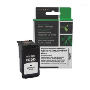 CLOVER IMAGING REMANUFACTURED BLACK INK CARTRIDGE REPLACEMENT FOR CANON PG-245