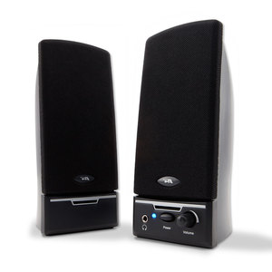 Cyber Acoustics CA2014 2pc Desktop Speakers - BK, 4W