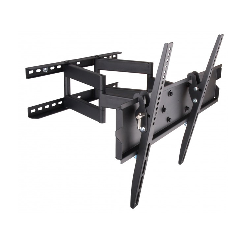 Techly 2-Arm Tilt/Swivel TV Wall Mount- 42-70in