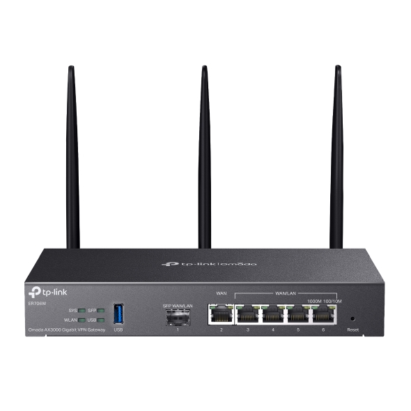 TP-LINK OMADA AX3000 WI-FI 6 GIGABIT VPN ROUTER