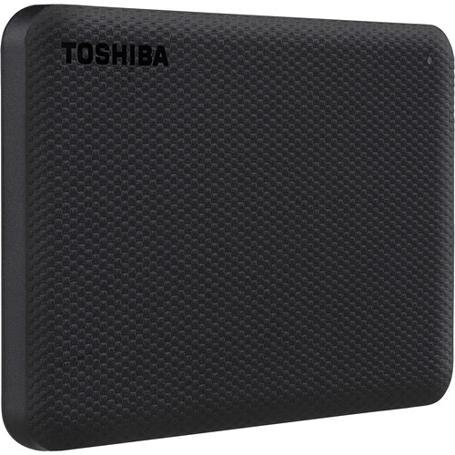 Toshiba Canvio Advance Portable External Hard Drive - 2TB - Black