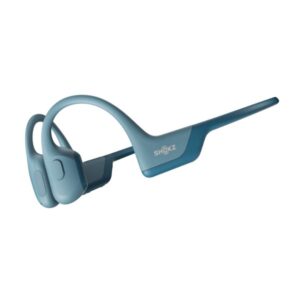 Shokz OpenRun Pro Blue Bluetooth Headset Noise Cancelling Mic Premium Bone Conduction