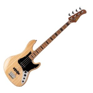 Cort GB64JJ-NAT Bass - Electric Bass with J Style Pickups - Natural