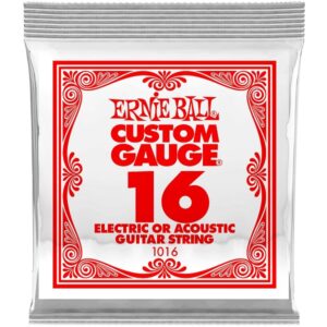 ERNIE BALL PLAIN STEEL SINGLE STRING - P01016