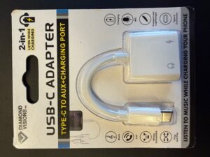 USB-C to Aux & C adapter