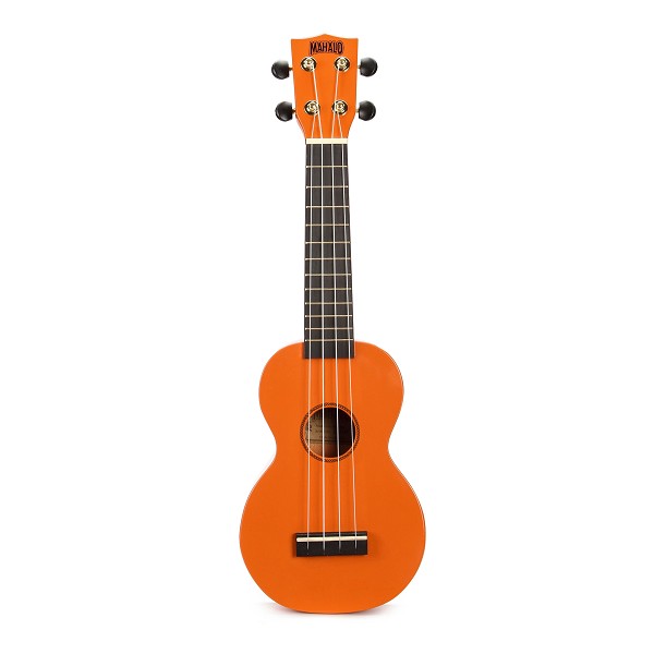 Mahalo Rainbow Series Soprano Ukulele w/ Bag - Orange