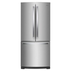 Whirlpool 30-inch W 20 cu.ft. French Door Refrigerator - Stainless Steel