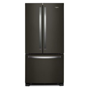 Whirlpool 33-inch W 22 cu. ft. French Door Refrigerator - Black Stainless Steel