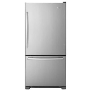 Amana 29-inch W 18 cu. ft. Bottom Freezer Refrigerator - Stainless Steel