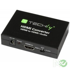 Techly HDMI Audio Extractor HDMI to HDMI & SPDIF + L/R Converter
