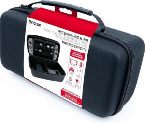 NACON Carrying Case (Pouch) Nintendo Gaming Console - Black - Anti-scratch