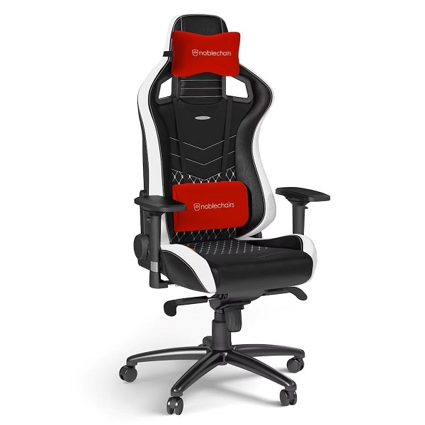 Noblechairs EPIC Gaming Chair - black/red/white
