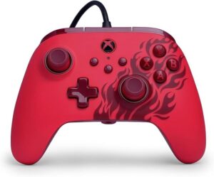 PowerA Advantage Wired Controller for Xbox Series X|S - Red Flame
