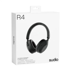Sudio R4 On-Ear Headphones Black