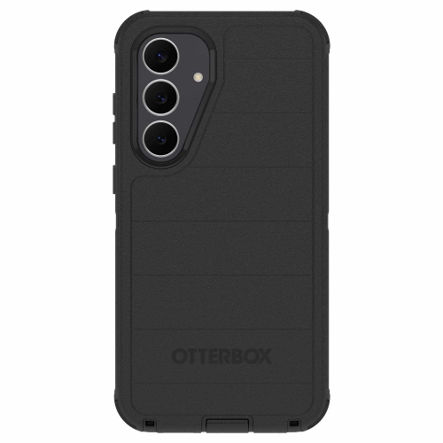 Defender Case with Holster Black for Samsung Galaxy S25 FE in Bulk Packaging