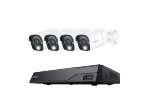 REOLINK 8 CHANNEL 12MP NVR SYSTEM WITH 4X 12MP BULLET POE CAMERA