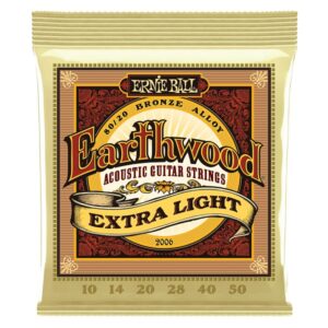 Ernie Ball Earthwood Extra Light 80/20 10-50