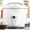 Hauz 6-Cup Digital Rice Cooker and Food Steamer