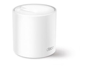 TP-LINK AX3000 WHOLE HOME MESH WI-FI SYSTEM. WI-FI 6 SPEED & COVERAGE: COVER UP TO 4,500 SQ. FT. IN HIGH-PERFORMANCE 3 GBPS (3000 MBPS) SPEEDS.