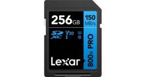 Lexar 256GB Professional 800x PRO SDHC/SDXC