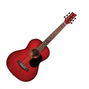BeaverCreek 601 Series 3/4 Size Steel String Acoustic Guitar - Trans Red (Special)