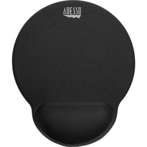 Adesso Mouse Pad with Memory Form Wrist Rest – Black