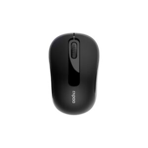 Rapoo M10PLUS Silent Wireless Optical Mouse, Black